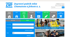 Desktop Screenshot of dpchj.cz